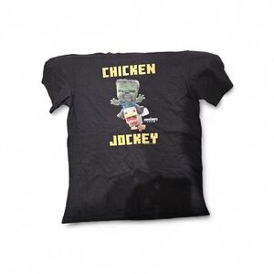 Chicken Jockey Kids Tee - Black